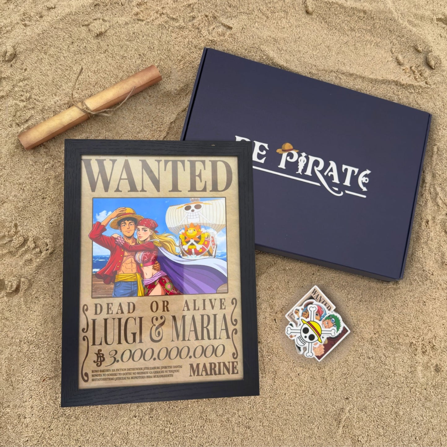 Manifesto da ricercato One Piece