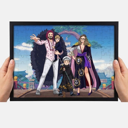 Puzzle personalizzato stile One Piece