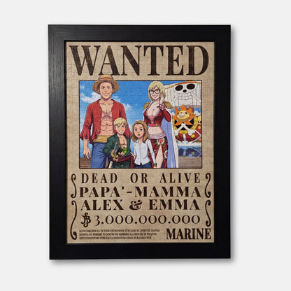 Puzzle personalizzato stile One Piece