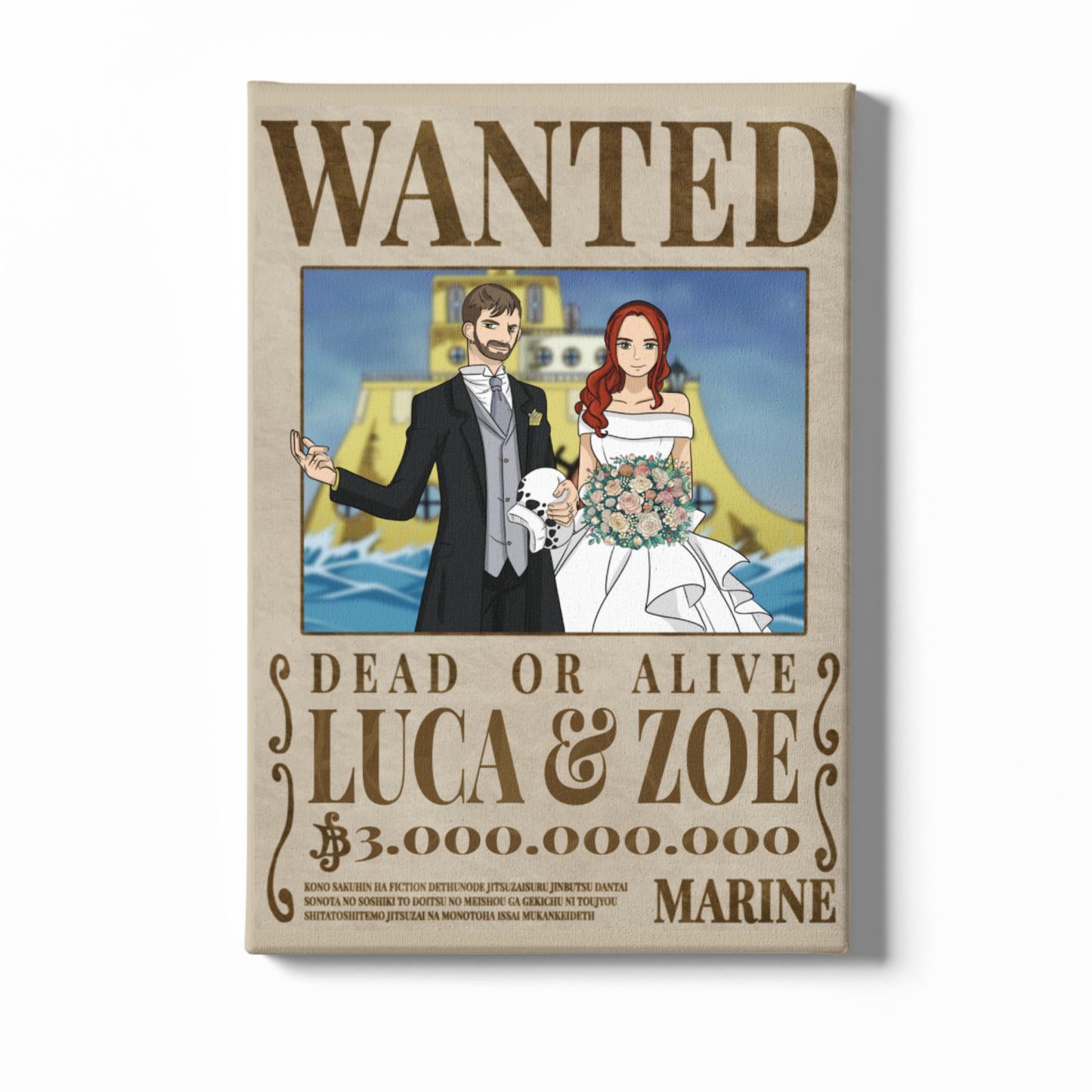 Manifesto da ricercato One Piece