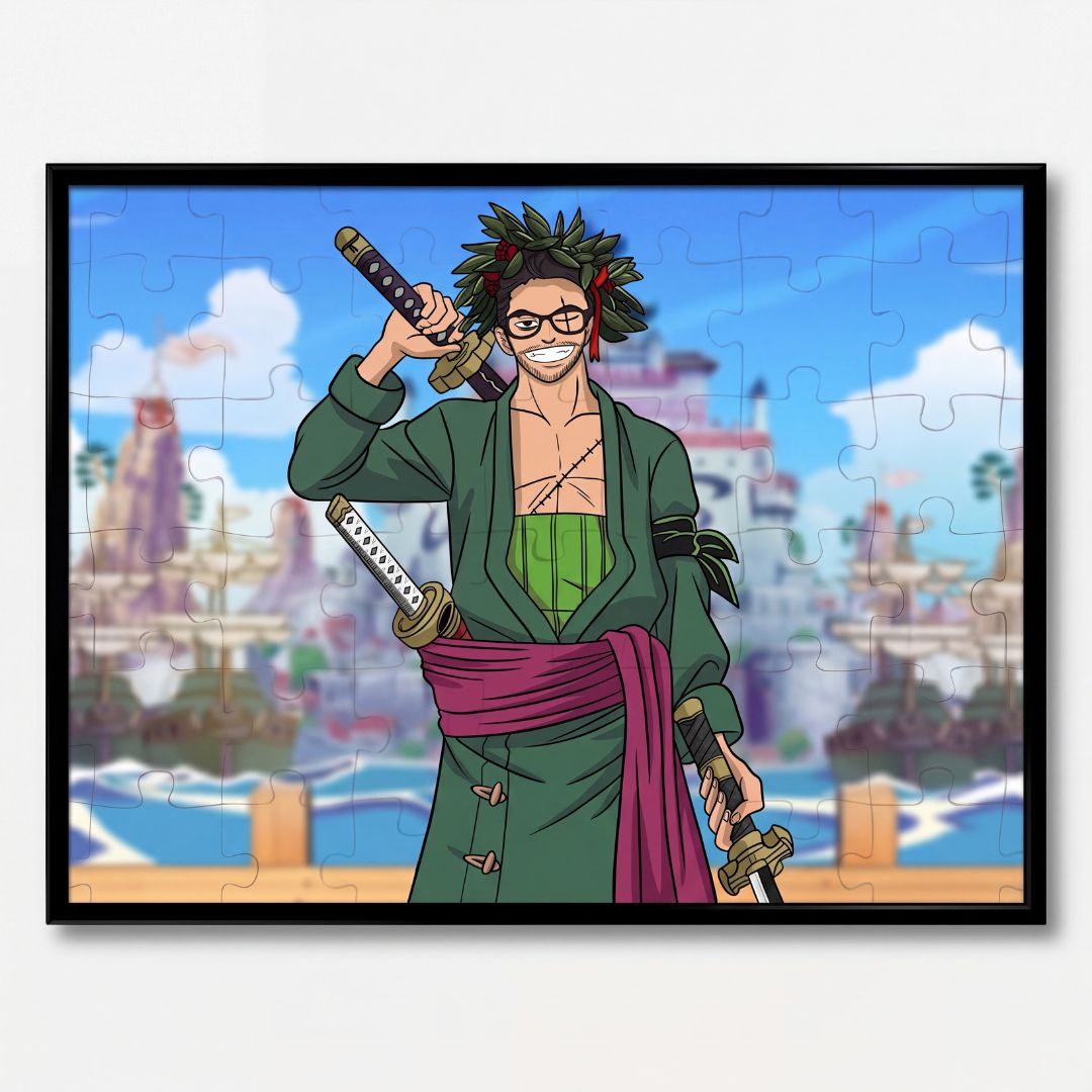 Puzzle personalizzato stile One Piece