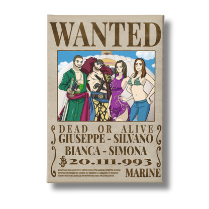 Manifesto da ricercato One Piece