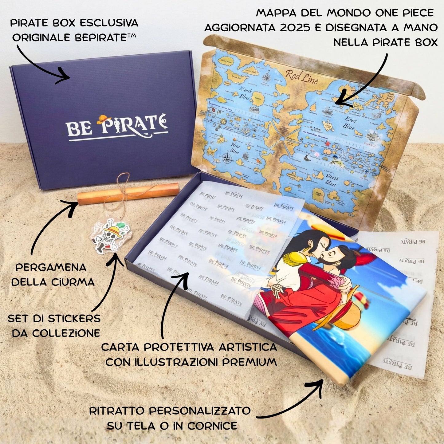 Ritratto Personalizzato One Piece