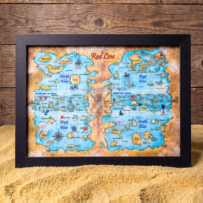 Mappa del mondo di One Piece