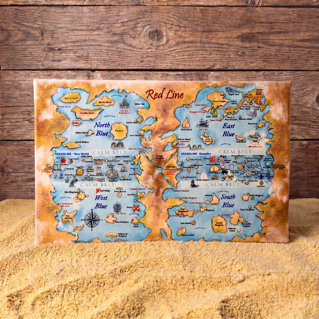 Mappa del mondo di One Piece