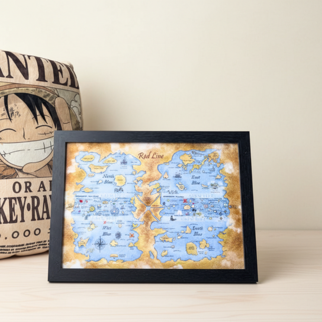 Mappa del mondo di ONE PIECE