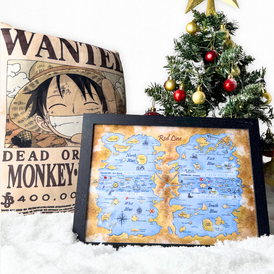 Mappa del mondo di ONE PIECE