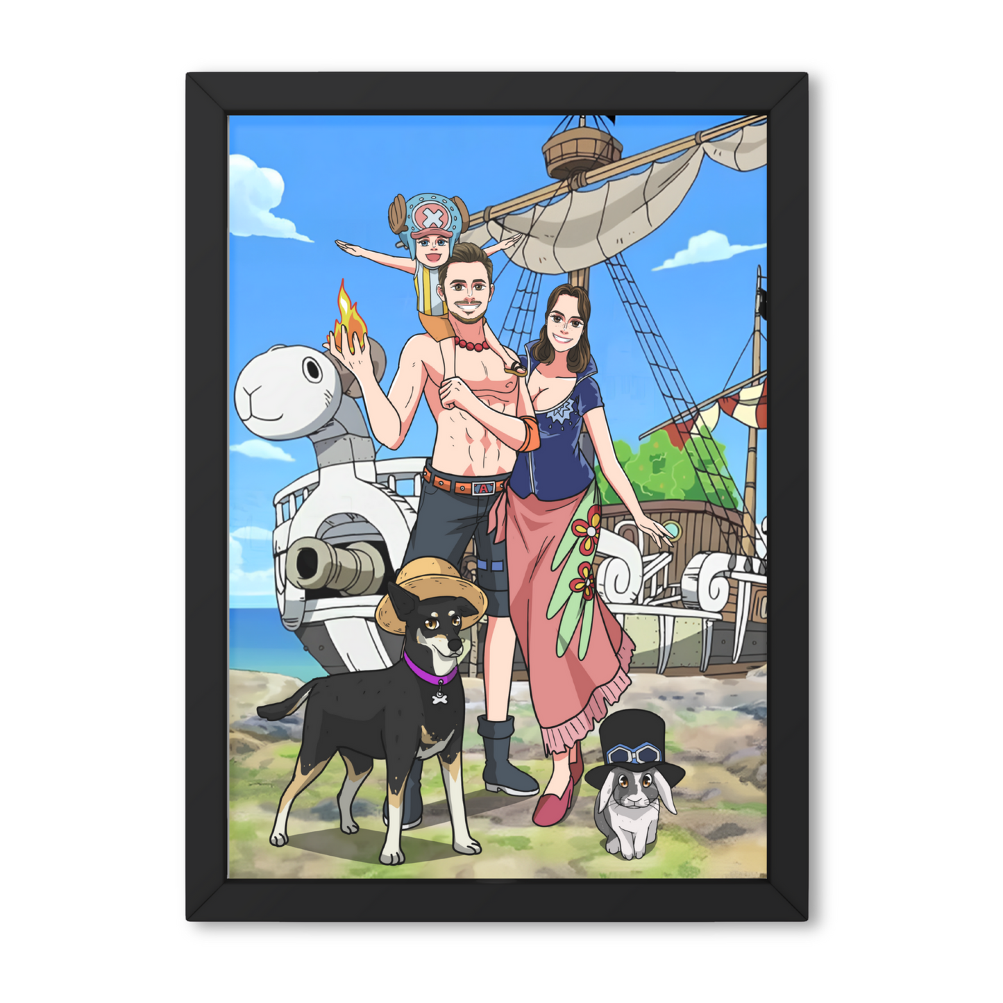 Ritratto Personalizzato One Piece