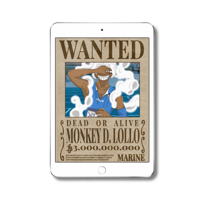Manifesto da ricercato One Piece