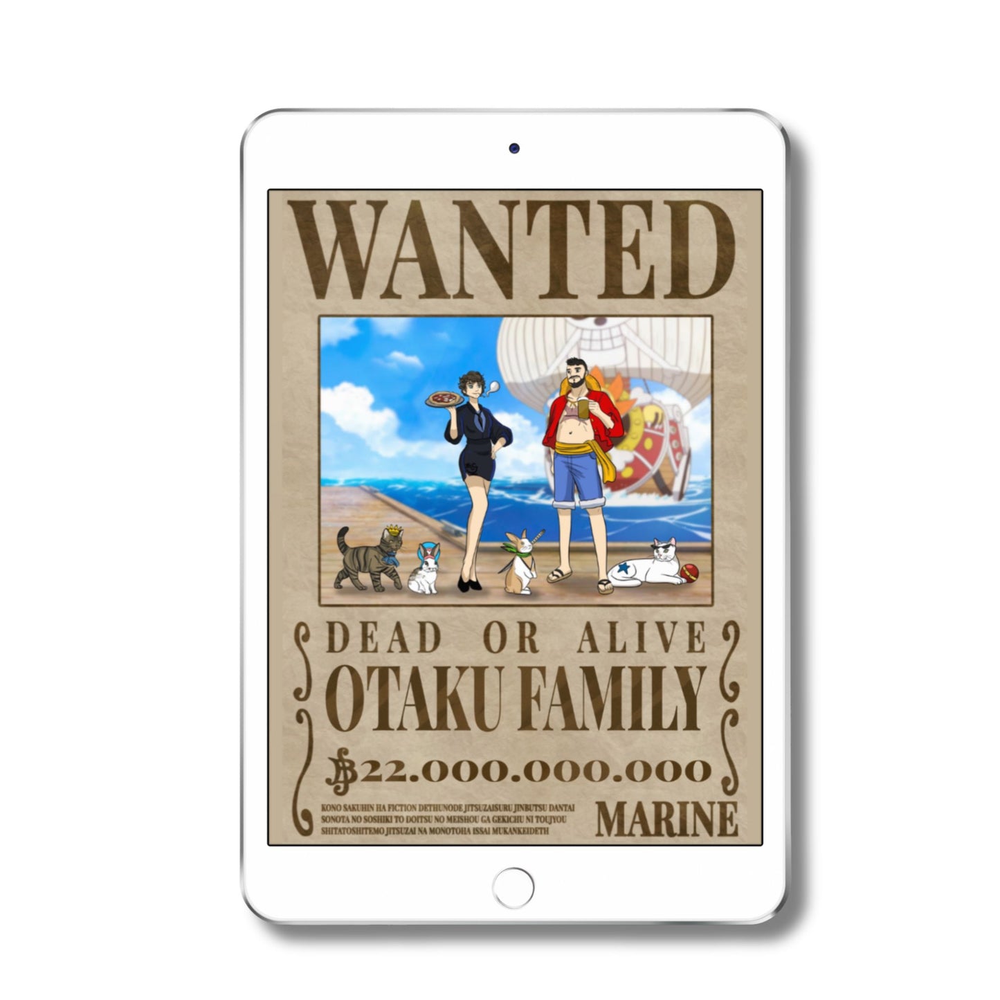 Manifesto da ricercato One Piece