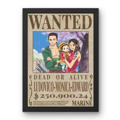 Manifesto da ricercato One Piece