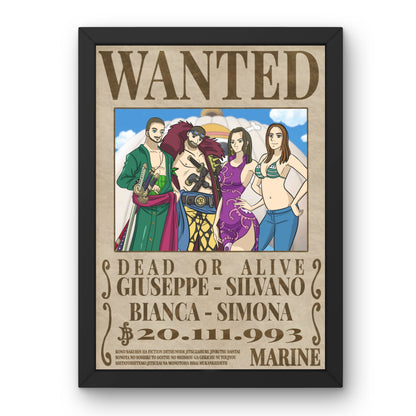 Manifesto da ricercato One Piece
