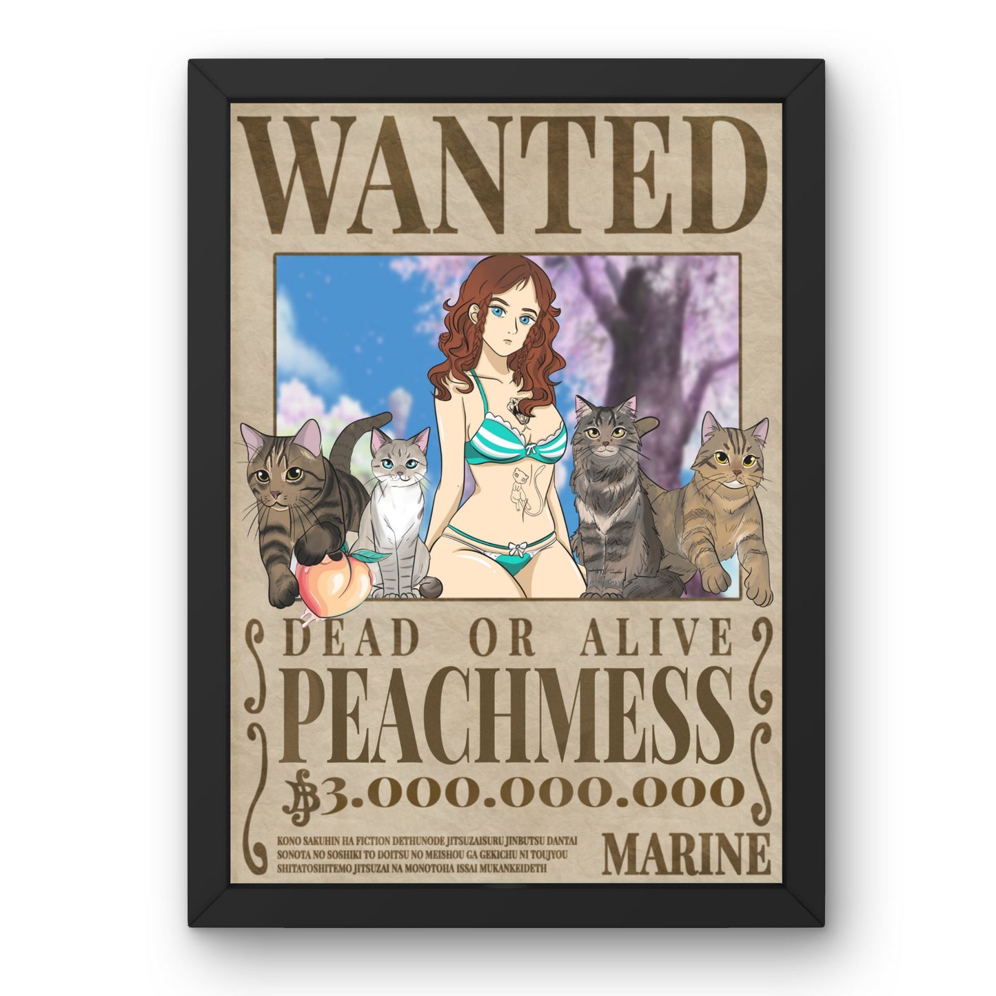 Manifesto da ricercato One Piece