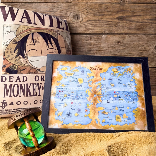 Mappa del mondo di One Piece