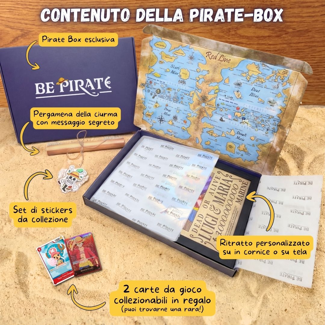Manifesto da ricercato in stile One Piece
