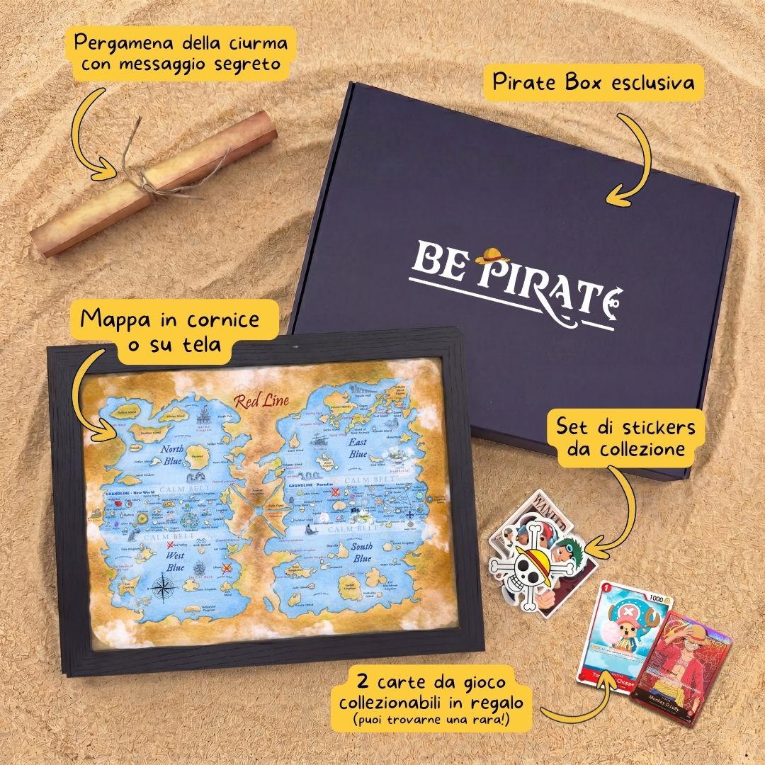 Mappa del mondo di One Piece